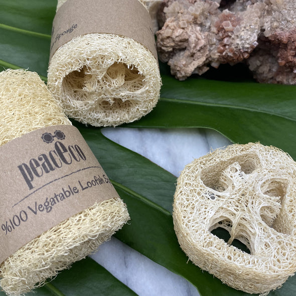 %100 VEGAN LOOFAH SPONGE