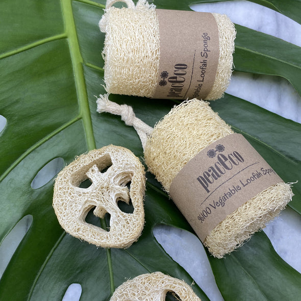 %100 VEGAN LOOFAH SPONGE